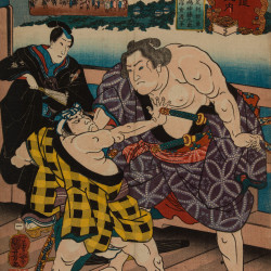 Papier Peint Panoramique Estampe 19e siècle Utagawa Kuniyoshi - Nihonbashi Papier Peint Panoramique Estampe 19e siècle Utagawa Kuniyoshi - Nihonbashi