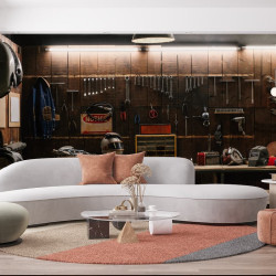 Papier Peint Panoramique Atelier Bricolage