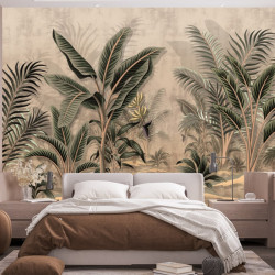 Papier peint Panoramique Jungle Vintage