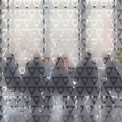 Sticker Motif Coeur Depoli