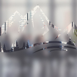 Sticker Montagne Depoli