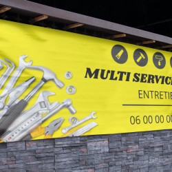 Banderole publicitaire