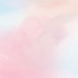 Papier peint Panoramique Aquarelle Pastel