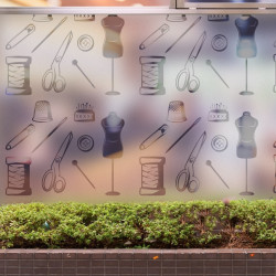 Sticker Motifs Couturier Dépoli