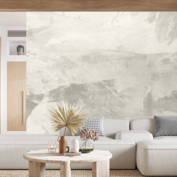 Papier Peint Panoramique Paintbrush Beige