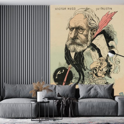 Papier Peint Panoramique Estampe 19e siècle Faustin - Victor Hugo