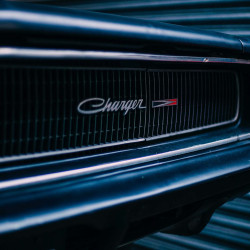Papier Peint Panoramique Calandre Dodge Charger