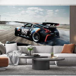 Papier Peint Panoramique Voiture Nissan Drift