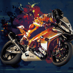 Papier Peint Panoramique Moto Piste Aprilia Papier Peint Panoramique Moto Piste Aprilia