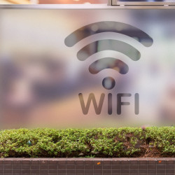 Sticker Logo WIFI 2 Dépoli