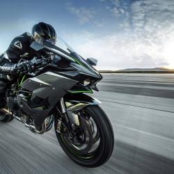 Papier Peint Panoramique Moto Kawasaki H2R Papier Peint Panoramique Moto Kawasaki H2R