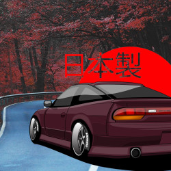 Papier Peint Panoramique Voiture Drift Route Japonaise Papier Peint Panoramique Voiture Drift Route Japonaise