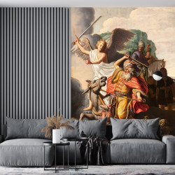 Papier Peint Panoramique Peinture 17e siècle Rembrandt - L'Ânesse du prophète Balaam