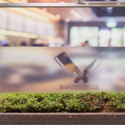 Sticker Logo Boucherie Dépoli