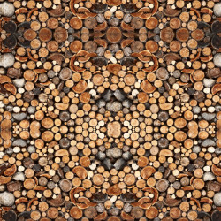 Papier peint Panoramique Rondins de bois Papier peint Panoramique Rondins de bois