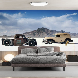 Papier Peint Panoramique Hotrod Lac Salé