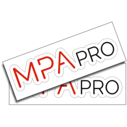 Autocollant découpe mi-chair