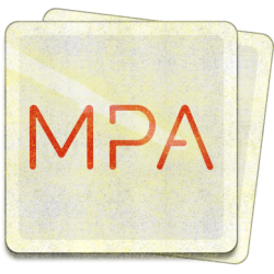 Autocollant pailleté or