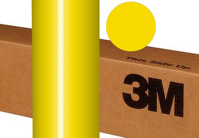 Vinyle Adhésif 3M - Jaune Clair - Série 50