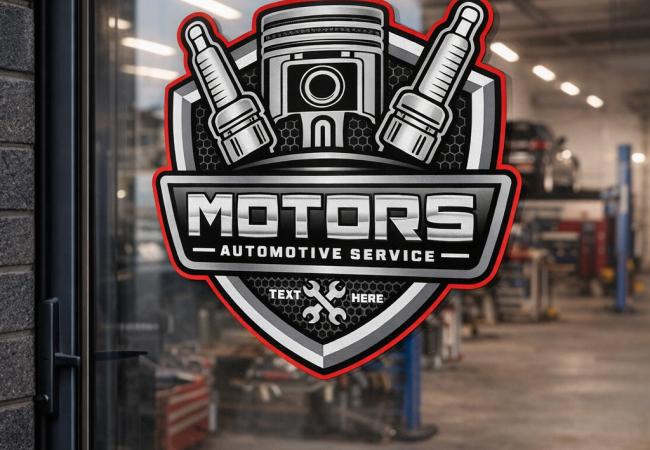 Stickers découpé à la forme