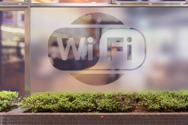 Sticker Logo WIFI Dépoli