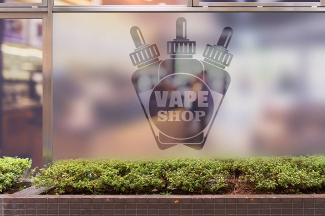 Sticker Vape Shop Dépoli