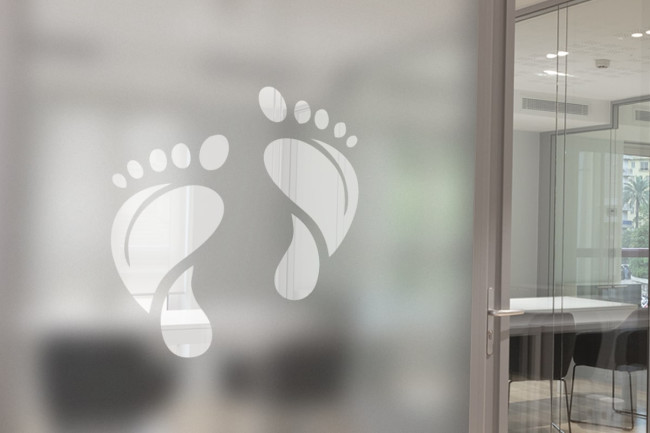 Sticker Pieds Podologue Depoli