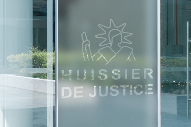 Sticker Huissier de Justice 2 Dépoli