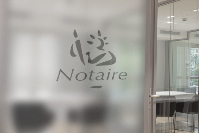 Sticker Logo Notaire Dépoli