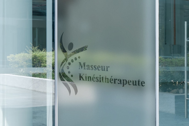 Sticker Kinésithérapie Logo 3 Dépoli