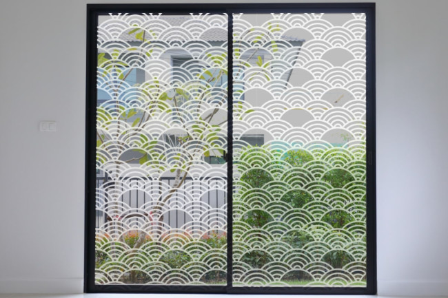 Sticker Motif Vagues Japonaise 3 Depoli