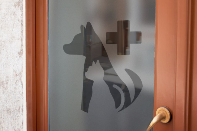 Sticker Logo Clinique Vétérinaire 2 Dépoli
