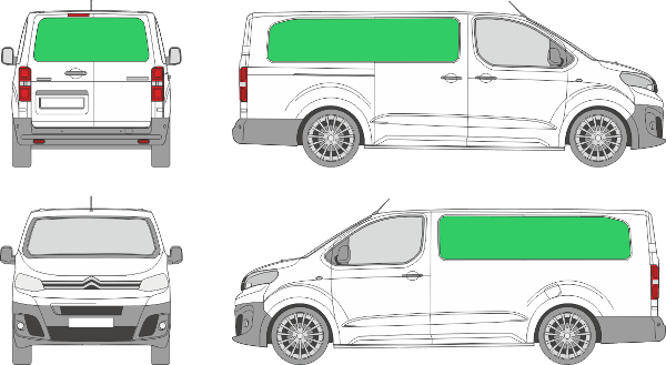 Citroën Jumpy L3H1 (2016-2021)