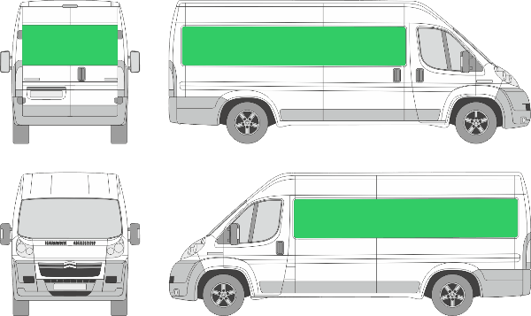 Citroën Jumper L4H2 (2006-2023)