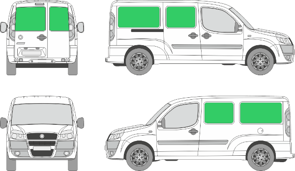 Fiat Doblo L2H1 (2001-2009)