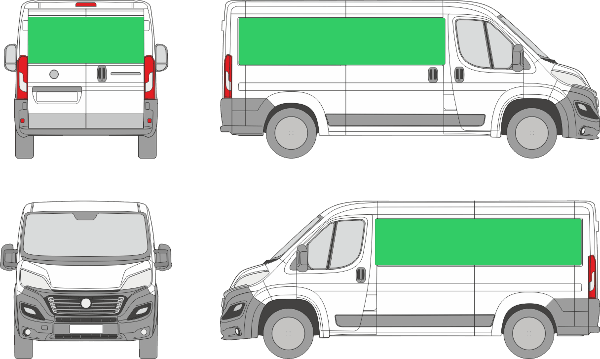 Fiat Ducato L2H1 (2014-2023)