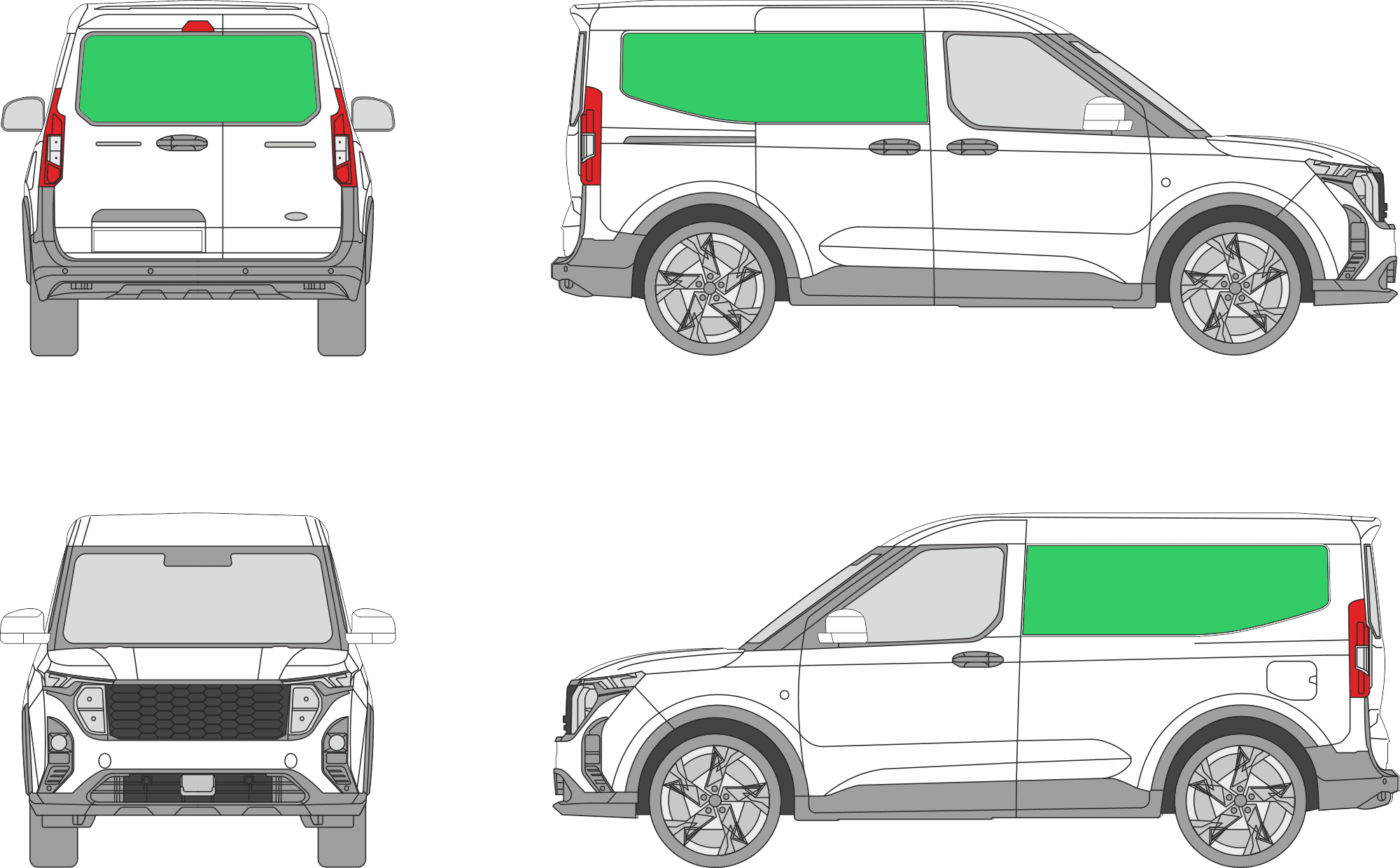 Ford Transit Courier L1H1 (2023-2026)