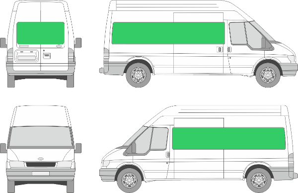 Ford Transit L3H3 (2000-2005)