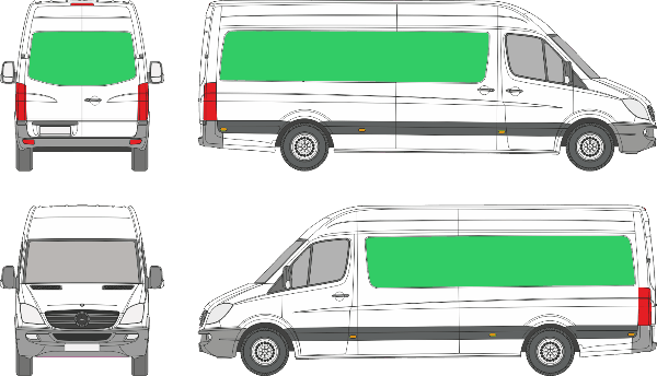 Mercedes Benz Sprinter L3H3 (2006-2017)