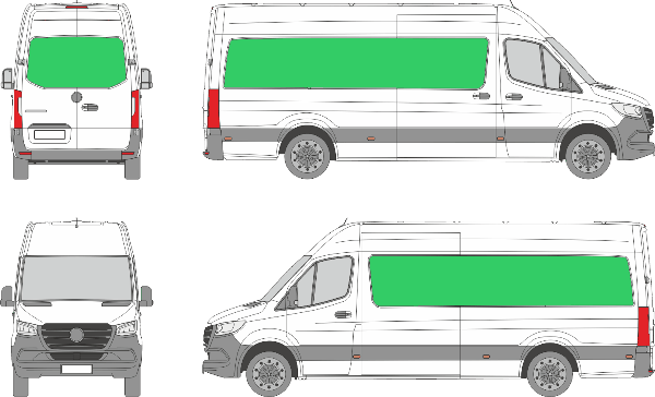 Mercedes Benz Sprinter L3H3 (2018-2021)