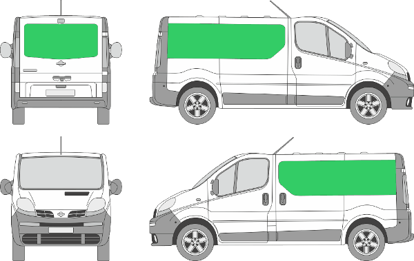 Nissan NV300 L1H1 (2002-2013)