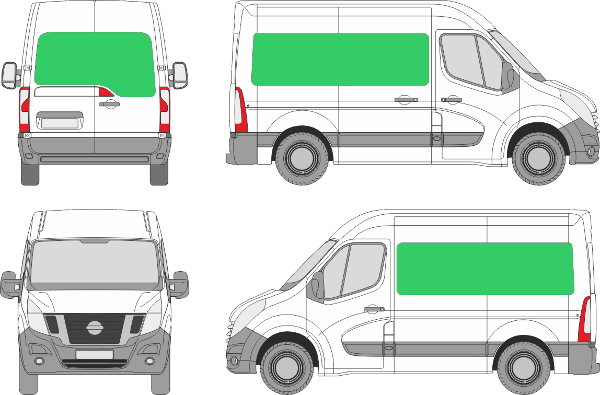 Nissan NV400 / Interstar L1H2 (2010-2024)