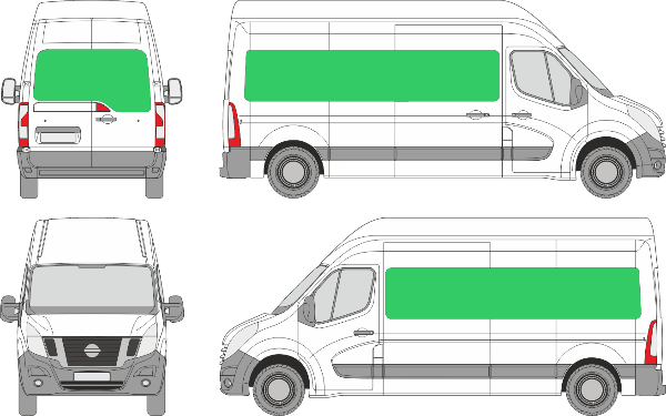 Nissan NV400 / Interstar L3H2 (2010-2024)