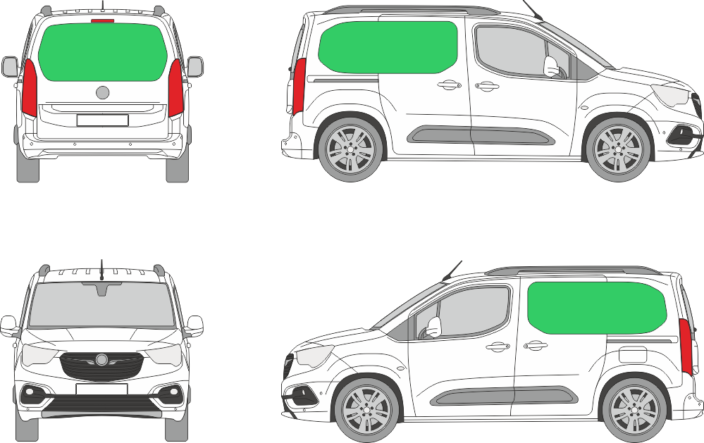 Opel Combo L1H1 (2018-2023)