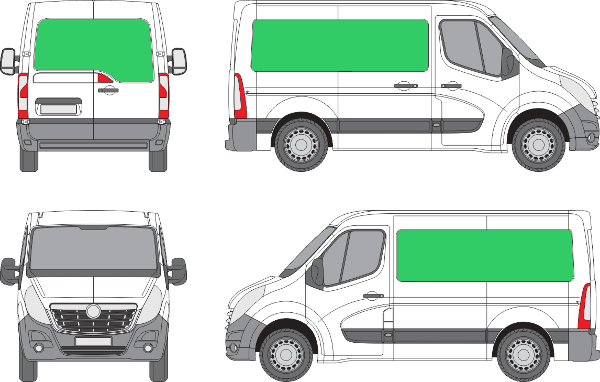 Opel Movano L1H1 (2010-2021)