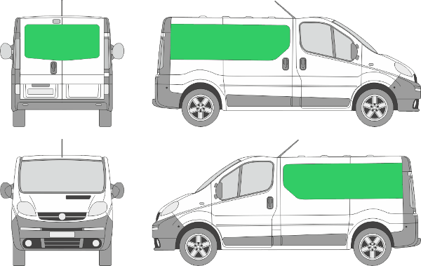 Opel Vivaro L1H1 (2001-2013)