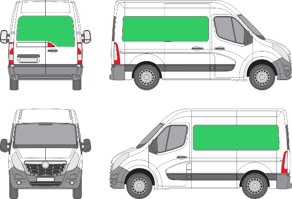 Opel Movano L1H2 (2010-2021)