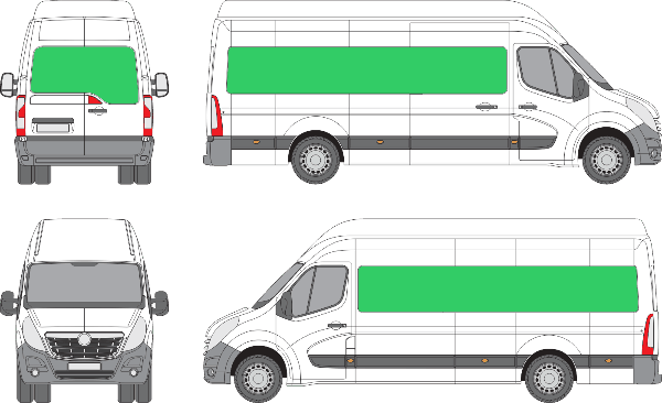 Opel Movano L4H3 (2010-2021)