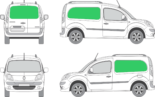 Renault Kangoo L1H1 (2008-2021)