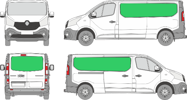 Renault Trafic L2H1 (2014-2024)